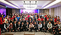 Vice-Chancellor Prof. Rocky Tuan attends a dinner gathering with Beijing and Tianjin alumni